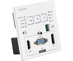 HDBaseT傳輸器-HDMI+VGA+DP墻插發(fā)射 WALDP-70T-86