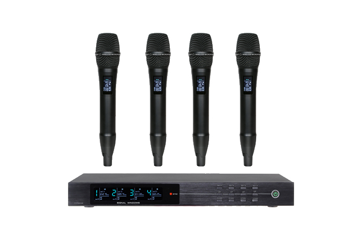 2 手持無線話筒(一拖四)